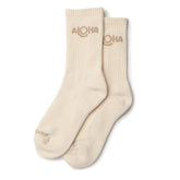 Crew Socks | ALOHA Logo