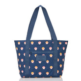 Nylon Zipper Tote | Sunny Dots